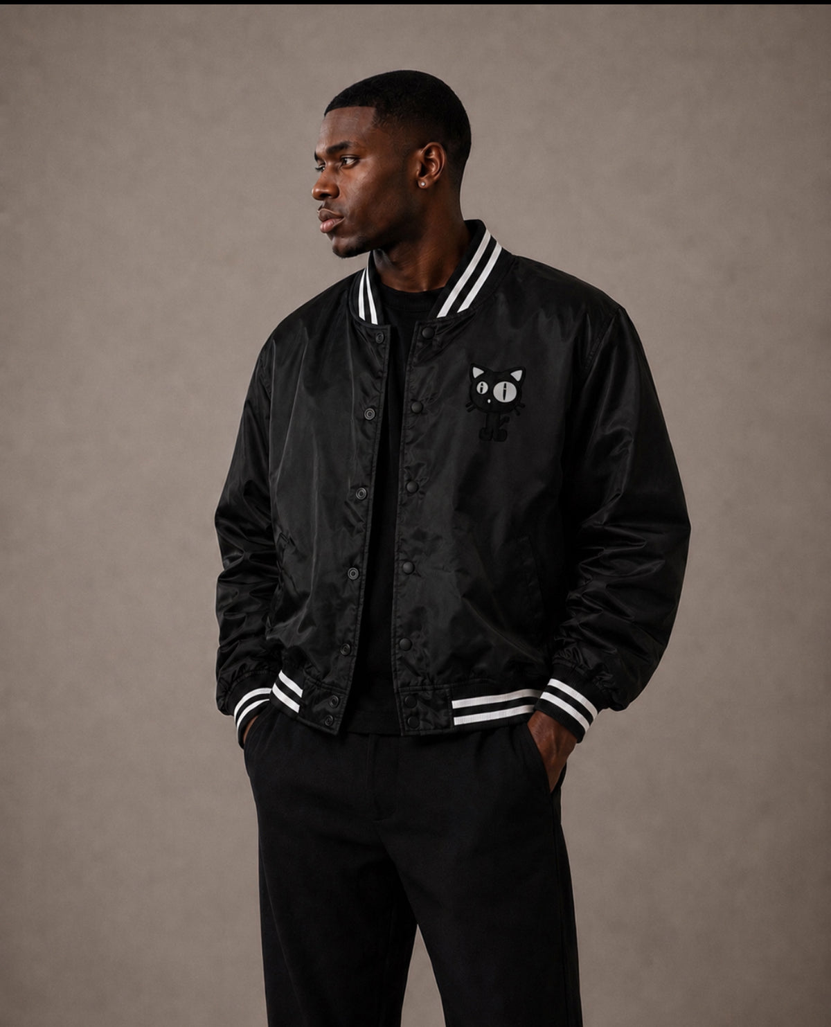 Blvck Cat Varsity Jacket