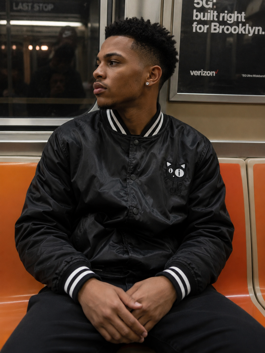 Blvck Cat Varsity Jacket